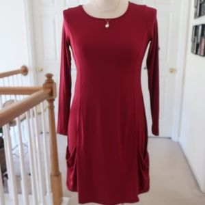 NWT Leadingstar long sleeve dress w/pockets Medium